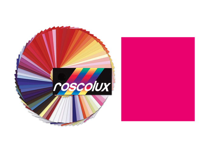 Rosco Roscolux #45 Roscolux Roll, 24"x25', 45 Rose