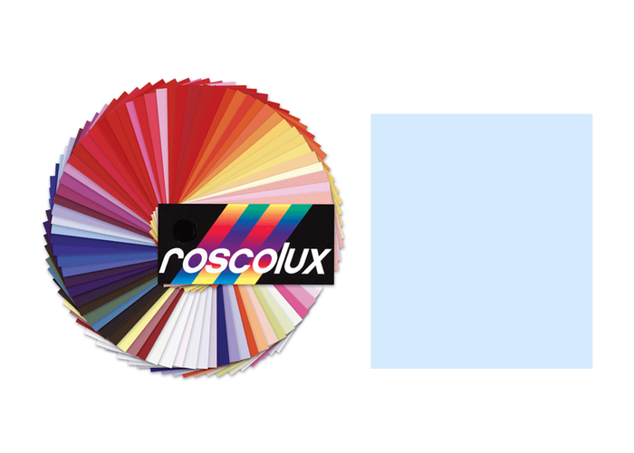 Rosco Roscolux #61 Roscolux Roll, 24"x25', 61 No Color Blue