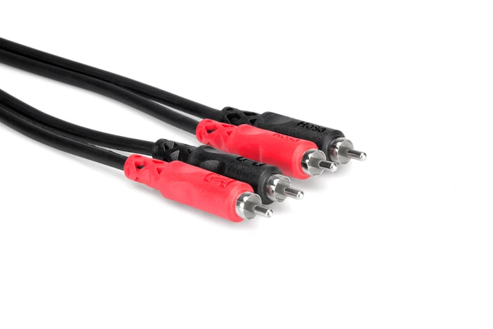 Hosa CRA-206 19.7' Dual RCA To Dual RCA Audio Cable