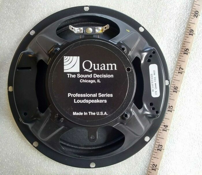 Quam 8C10FEPAXB 8" Coaxial Loudspeaker