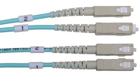 Intelix DOM3NSCSC-005M Lifetime Fiber Optic Patch Cable, OM3 Laser Optimized