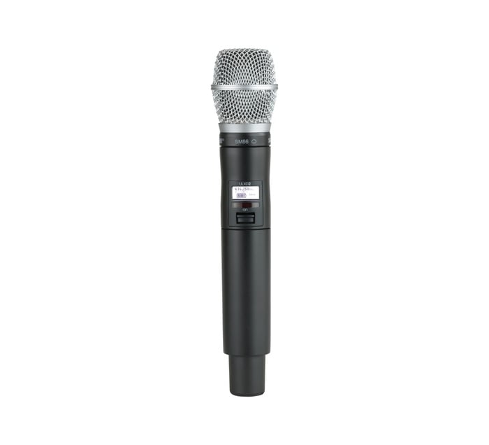 Shure ULXD2/SM86-H50 Digital Handheld Transmitter With SM86 Mic Capsule, H50 Band