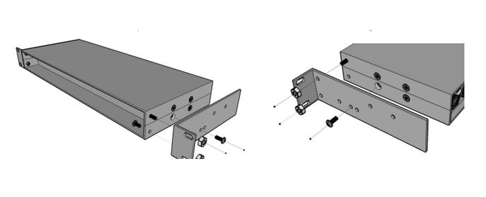 Doug Fleenor Design RK16-1 Rack Mount Kit For 16.5" Chassis Devices