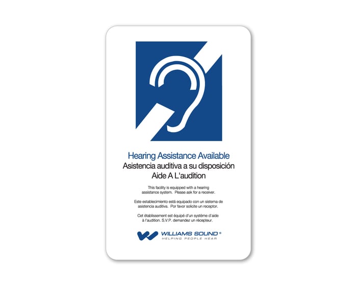 Williams AV PPA VP 37 Personal PA Value Pack Assistive Listening System