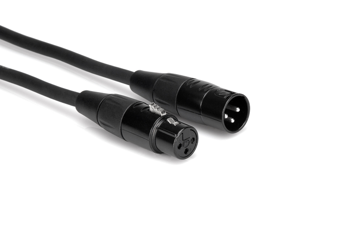 Hosa HMIC-025 25' Pro Series XLRF To XLRM Microphone Cable
