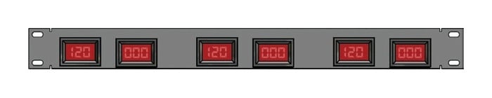 Lex VA3MA PowerRACK 3-Phase Voltage And Amperage Metering Panel