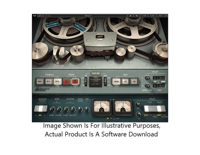 Waves J37 Tape Analog Modeled Saturation Software Plug-in (Download)