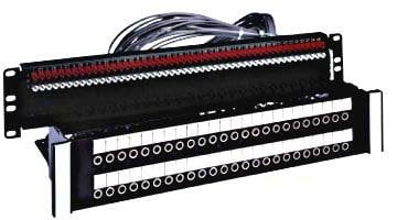 Switchcraft MTPH48K3NS Audio Patch Panel MTPH48K3NS