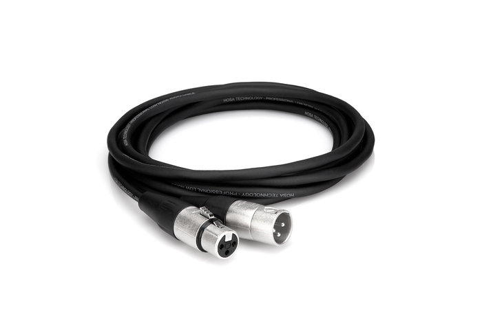 Hosa HXX-001.5 1.5' Pro Series XLRF To XLRM Audio Cable