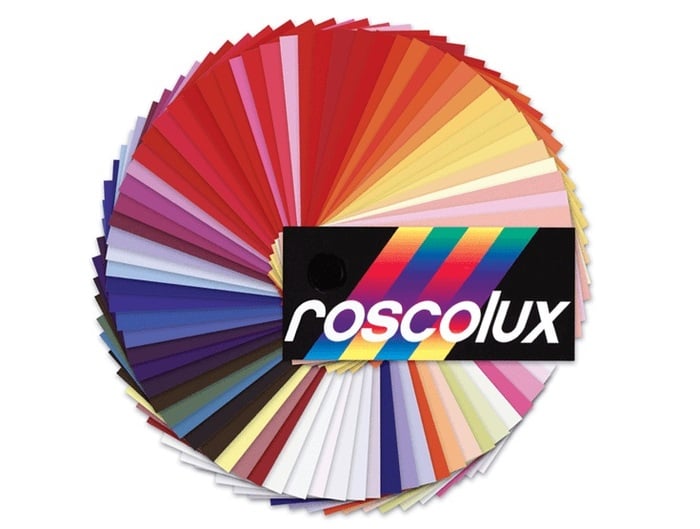 Rosco Roscolux #365 Roscolux Sheet, 20"x24", 365 Thairon Delft Blue