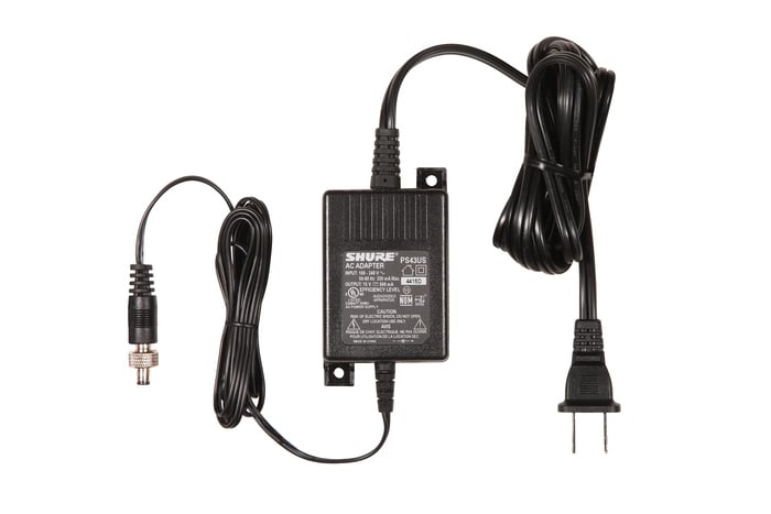 Shure PS43US Replacement 15 V In-Line Power Supply For Wireless Receivers