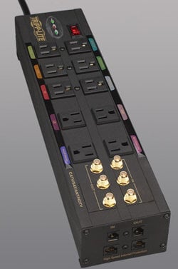 Tripp Lite HT10DBS Power Strip 8 ft 10 outlets HT10DBS