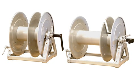 Whirlwind WD3S Large Cable Reel With Split Reel And Crank