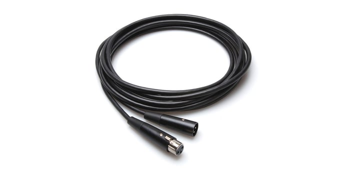 Hosa MBL-125 25' Economy XLRF To XLRM Microphone Cable, 24 AWG