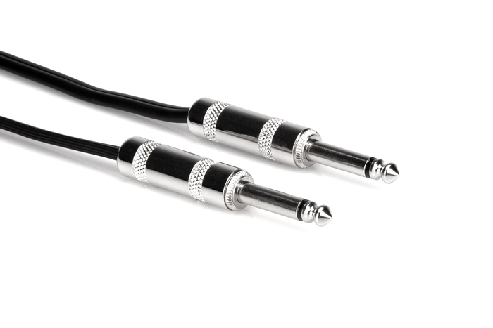 Hosa SKZ-603 3' 1/4" TS To 1/4" TS Low-Profile Speaker Cable