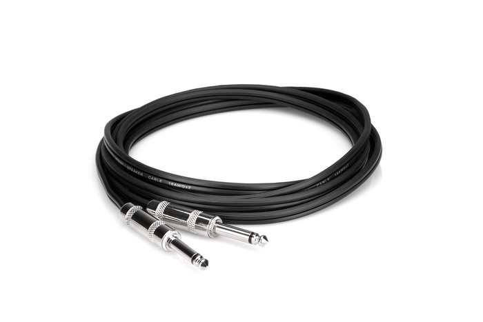 Hosa SKZ-603 3' 1/4" TS To 1/4" TS Low-Profile Speaker Cable