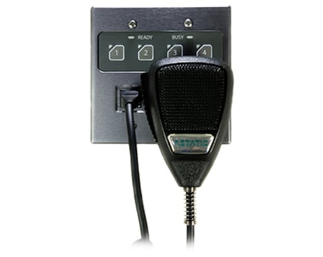 Attero Tech Zip4 PTT Mic - Standard Standard PTT Microphone For Zip4 Paging Interfaces