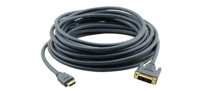 Kramer C-HM/DM-15 HDMI To DVI (Male-Male) Cable (15')