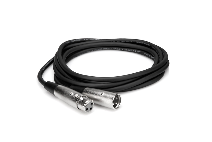 Hosa XLR-102 2' XLRF To XLRM Audio Cable