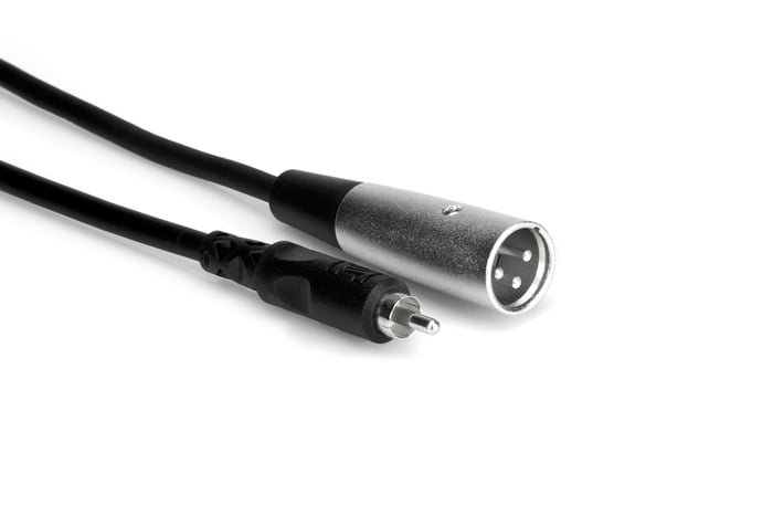 Hosa XRM-103 3' RCA To XLRM Audio Cable