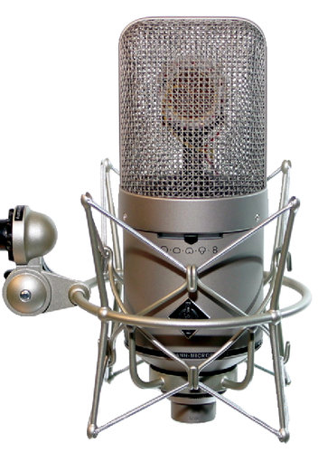 Neumann M 149 Tube Large Diaphragm Multipattern Condenser Tube Microphone in Satin Nickel Finish M149-TUBE