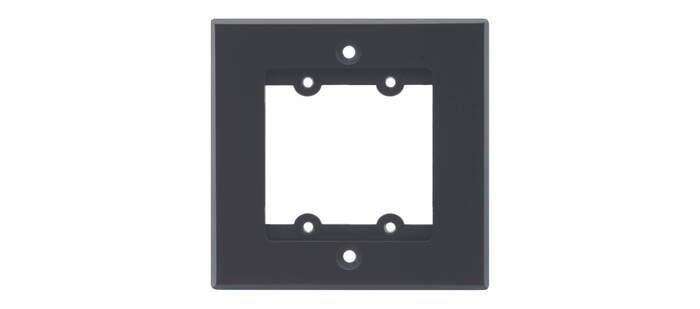 Kramer FRAME-2G/US(G) Frame For Wall Plate Inserts, 2 Gang