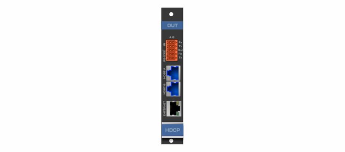 Kramer HDBT-OUT2-F16/STANDALONE 2-Channel HDBT Output Card For Frame 16