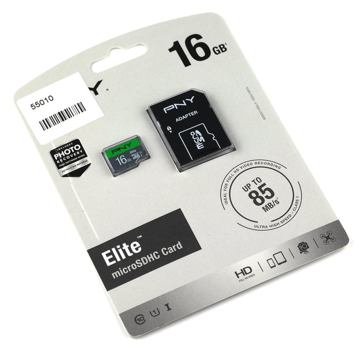 Lectrosonics 55010 16 GB Micro SD Card With SDHC To SD Adapter