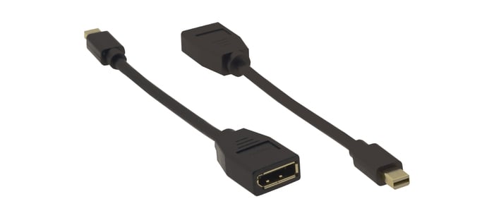 Kramer AD-MDP/DPF Mini DisplayPort Male To DisplayPort Female Adapter