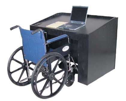 Soundcraft Systems ADA-2L Lectern, Mob-Impaired Laminate ADA-2L