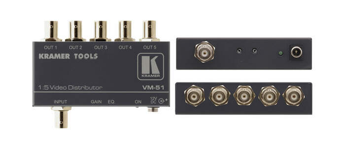 Kramer VM-51 1:5 Composite Video Distribution Amplifier