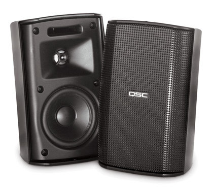 QSC AD-S32T-BLACK Loudspeaker 3" 30W Black AD-S32T-BLACK