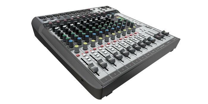 Soundcraft Signature 12MTK 12-Channel Compact Analog Mixer With Multi-Track USB Interface And Effects