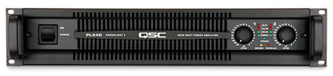 QSC PL380 Power Amp (1500W/Ch @ 8 Ohms) PL380