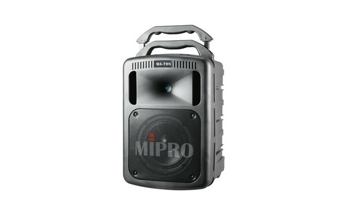 MIPRO MA708BR1DPM3 190W Portable PA Speaker The Built-In DPM3 USB/SD Player/Recorder And Bluetooth
