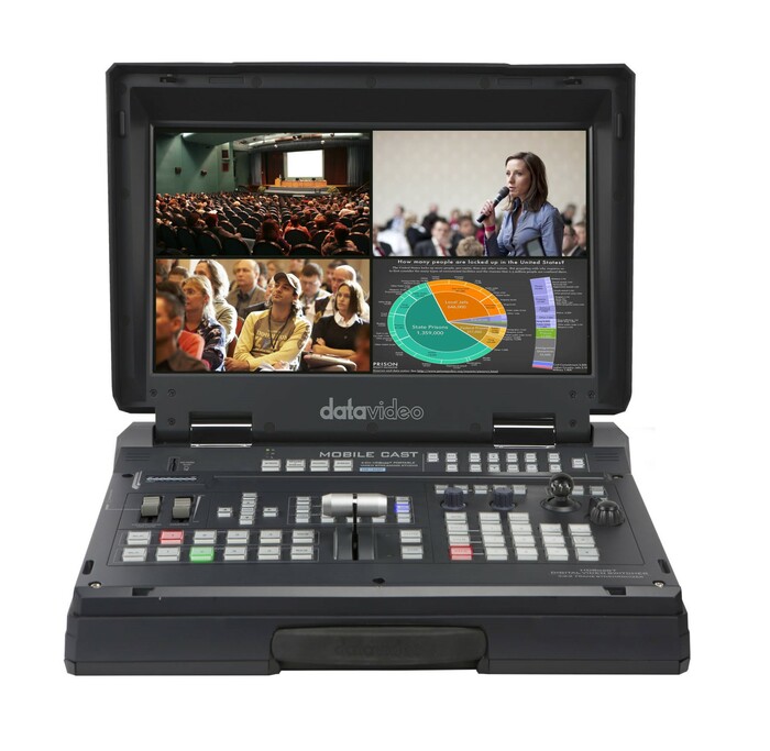Datavideo EZ-STREAMING-PACK-C Kit Includes: HS-1600T 2x PTC-140T 2x WM-1 CB-CAT6-100