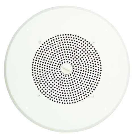 Bogen S86T725PG8U 8" Ceiling Speaker Assembly, Bright White