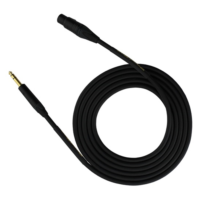 Rapco HOGPROBLC-18FS 18' Pro Hog Series Balanced TRS-XLRF Cable