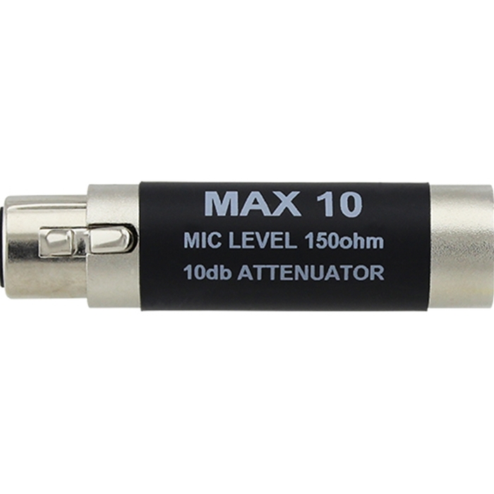 Pro Co MAX10 M-XL To F-XL 10 Db Pad