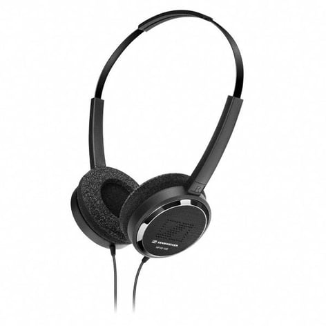 Sennheiser HP02-100 SINGLE Headphone Headband, Standard 39" Cable, Single Unit