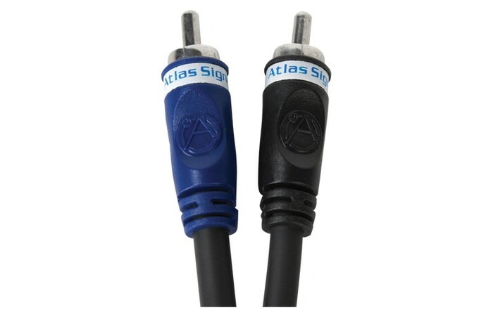 Atlas IED AS2A-1M 3.3' Atlas Signal Dual RCA Audio Interconnect Cable