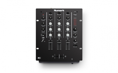 Numark M4-NUMARK 3-Channel Scratch Mixer (with 2 Phono/Line Inputs)