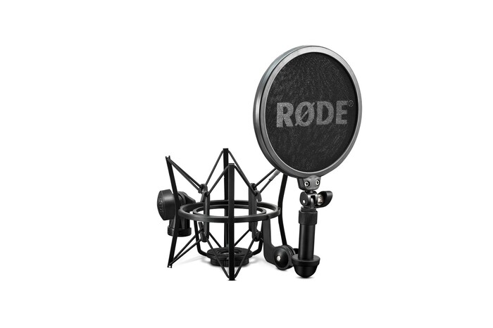 Rode SM6 Shock Mount With Pop Filter For Large Diaphragm Condenser Microphones