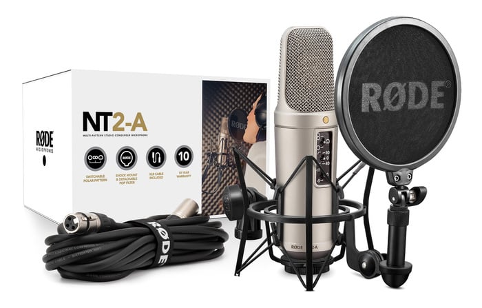 Rode NT2A Large Capsule Studio Condenser Microphone
