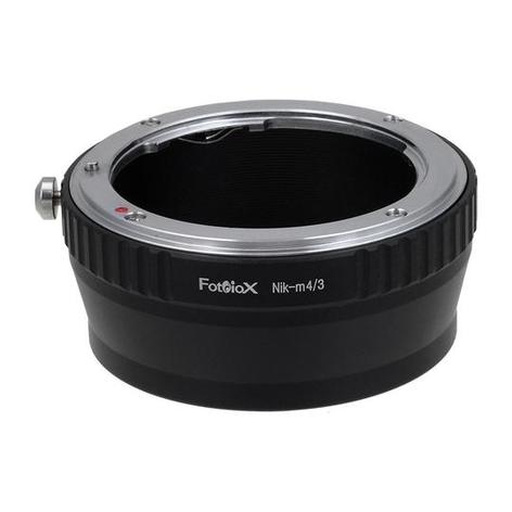Fotodiox Inc. NIKF-MFT Mount Adapter, Nikon F-Mount Lens To Micro FourThirds Camera