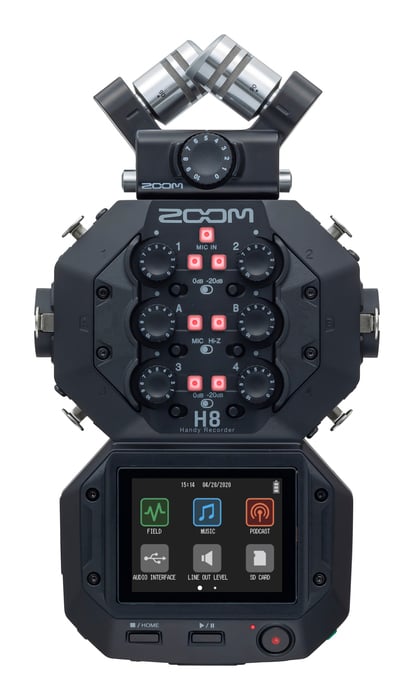 Zoom H8 12-Channel Portable Recorder
