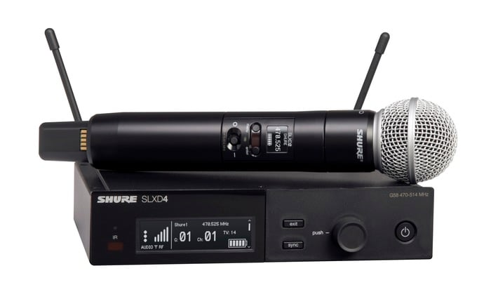 Shure SLXD24/SM58 Wireless Vocal System With SM58 Handheld Microphone