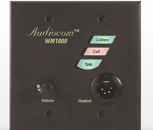 Telex WM1000 Wall Mount Intercom Station, 1 Channel