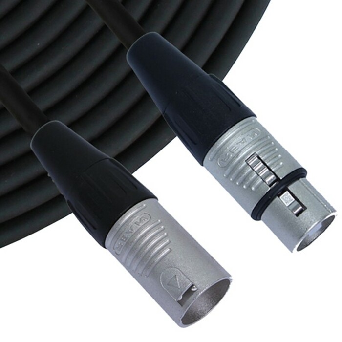 Rapco RM5-100 100' RM5 Series XLRF To XLRM Microphone Cable With REAN Connectors