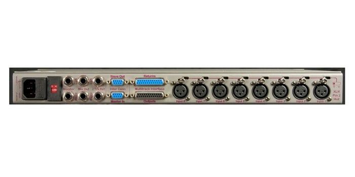 JDK Audio 8MX2 Compact 8x2x8 Rack Mount Preamp/Mixer